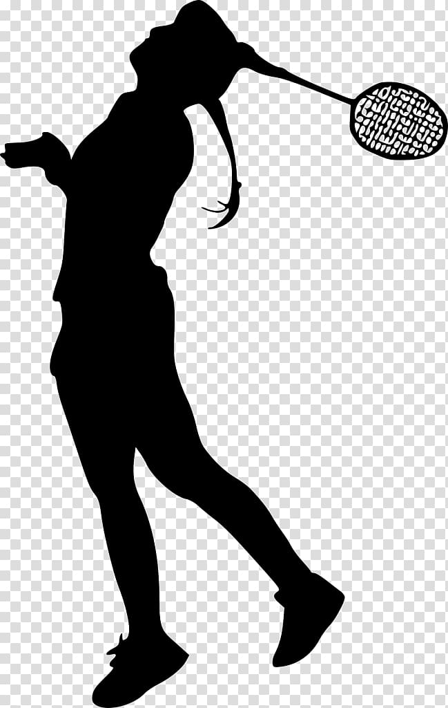 Badminton Silhouette Sport , badminton players silhouette transparent background PNG clipart