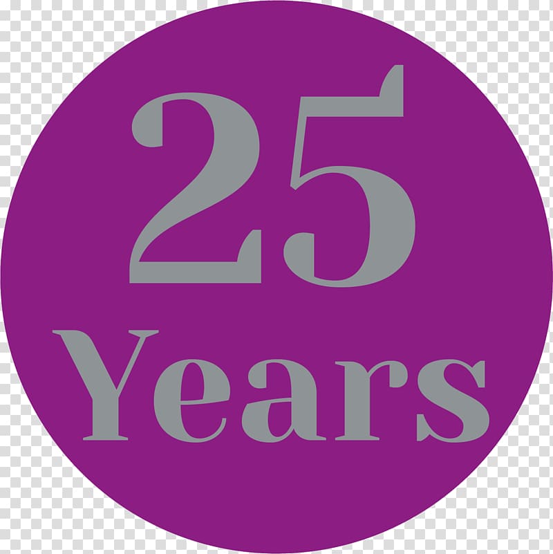 Computer Icons Icon design Logo, 25 years Anniversary transparent background PNG clipart