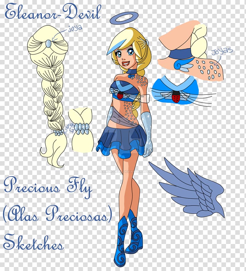 Fairy Angel's Friends Devil Character, Fly Angel transparent background PNG clipart