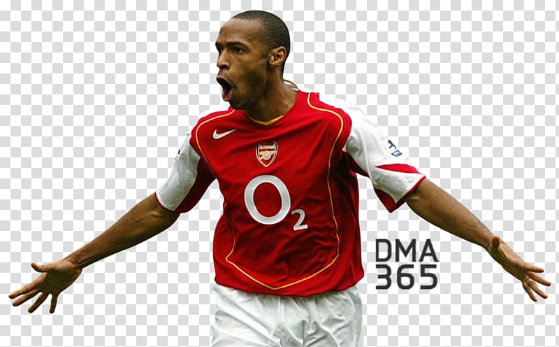 Arsenal F.C. France national football team Jersey Premier League, Thierry Henry transparent background PNG clipart