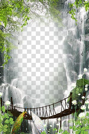 fantasy frame transparent background PNG clipart