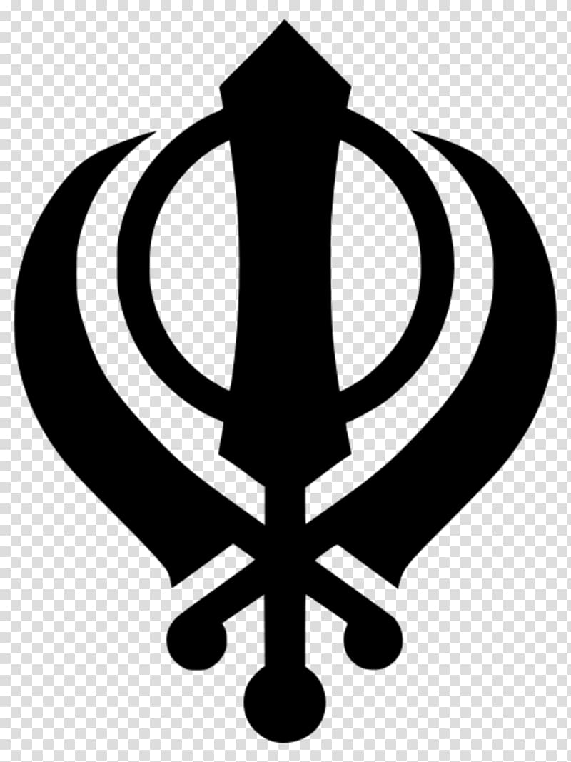 Sikhism Religion Khanda Religious symbol, sikhism transparent background PNG clipart