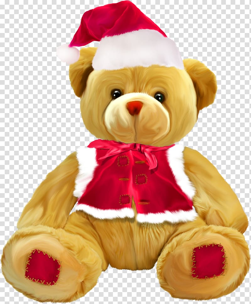 Teddy bear Christmas , Cute Panda transparent background PNG clipart