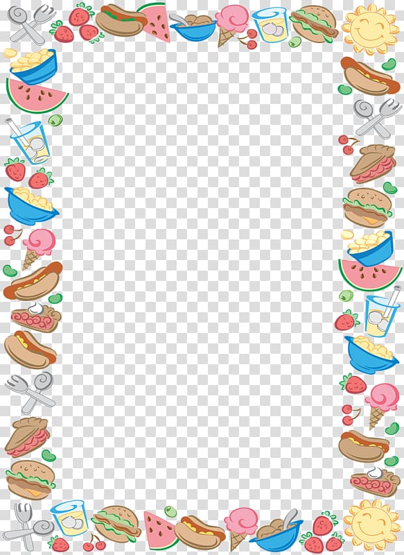 food border transparent background PNG clipart