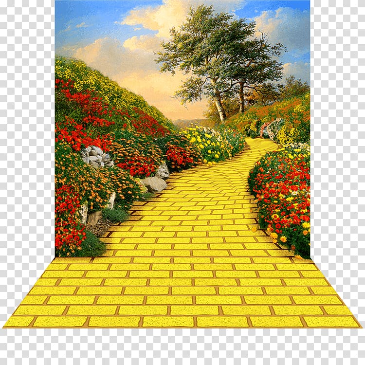 Follow The Yellow Brick Road , brick transparent background PNG clipart