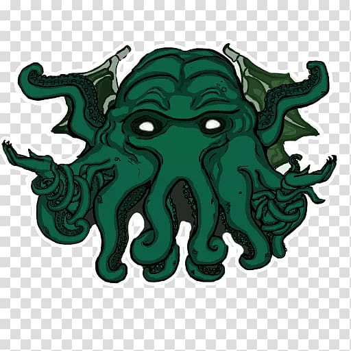 Octopus Cthulhu Telegram Sticker Anubis, Anubis transparent background PNG clipart