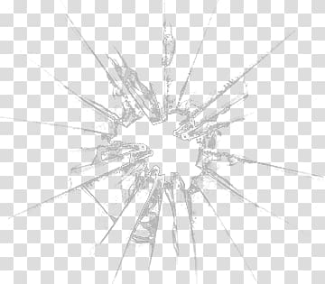 broken glass illustration, Bullet Hole Broken Glass transparent background PNG clipart