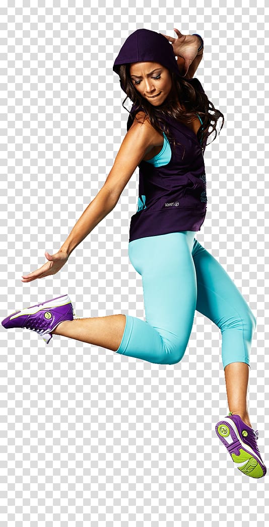 Dancing woman illustration, Zumba Physical fitness Dance Physical exercise  Fitness Centre, powerful woman transparent background PNG clipart