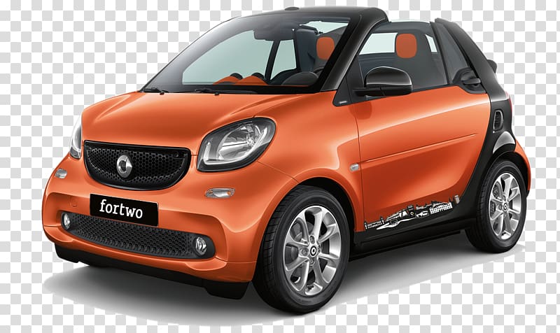 2017 smart fortwo City car 2015 smart fortwo, car transparent background PNG clipart