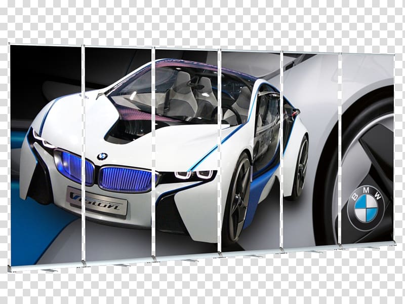 Sports car Alloy wheel BMW Concept car, standing banner] transparent background PNG clipart
