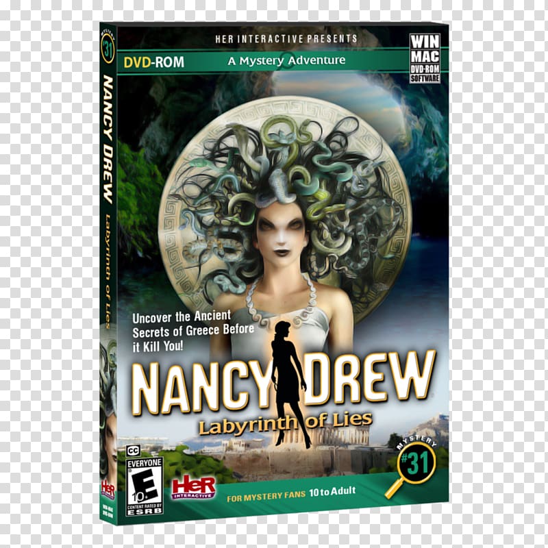 Nancy Drew: The Shattered Medallion Nancy Drew: Labyrinth of Lies Nancy Drew: Secrets Can Kill Nancy Drew: Legend of the Crystal Skull, others transparent background PNG clipart