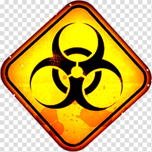 Biological hazard Dangerous goods Hazard symbol Sign, symbol transparent background PNG clipart