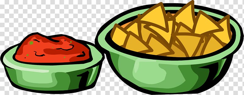 Salsa Chips and dip Nachos Mexican cuisine Club Penguin, nachos transparent background PNG clipart