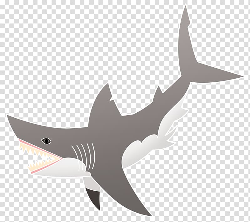 Requiem shark Great white shark Bluntnose sixgill shark Spotted ratfish, big white shark transparent background PNG clipart