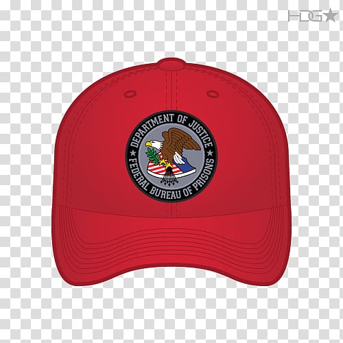 Baseball cap Federal Bureau of Prisons Jailer United States, baseball cap transparent background PNG clipart
