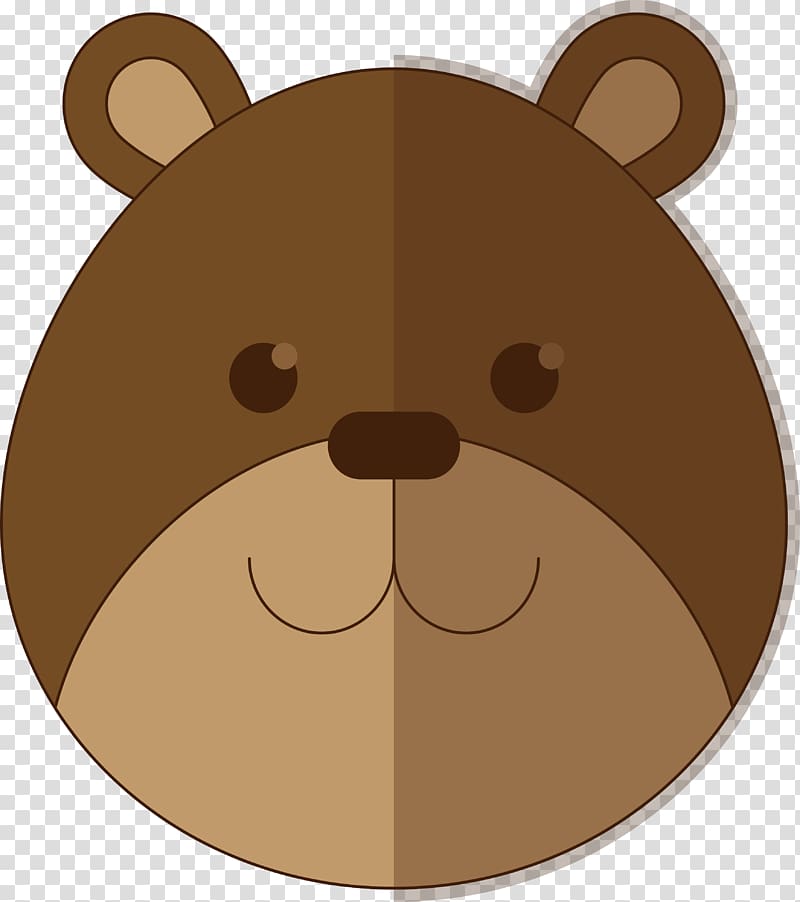 American black bear Teddy bear Sticker, Bear head stickers transparent background PNG clipart