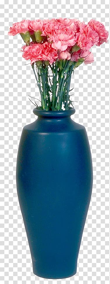 Cut flowers Vase Cobalt blue, vase transparent background PNG clipart