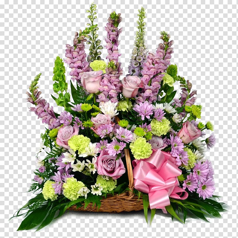 Flower bouquet Floral design Funeral Floristry, lilac flower transparent background PNG clipart