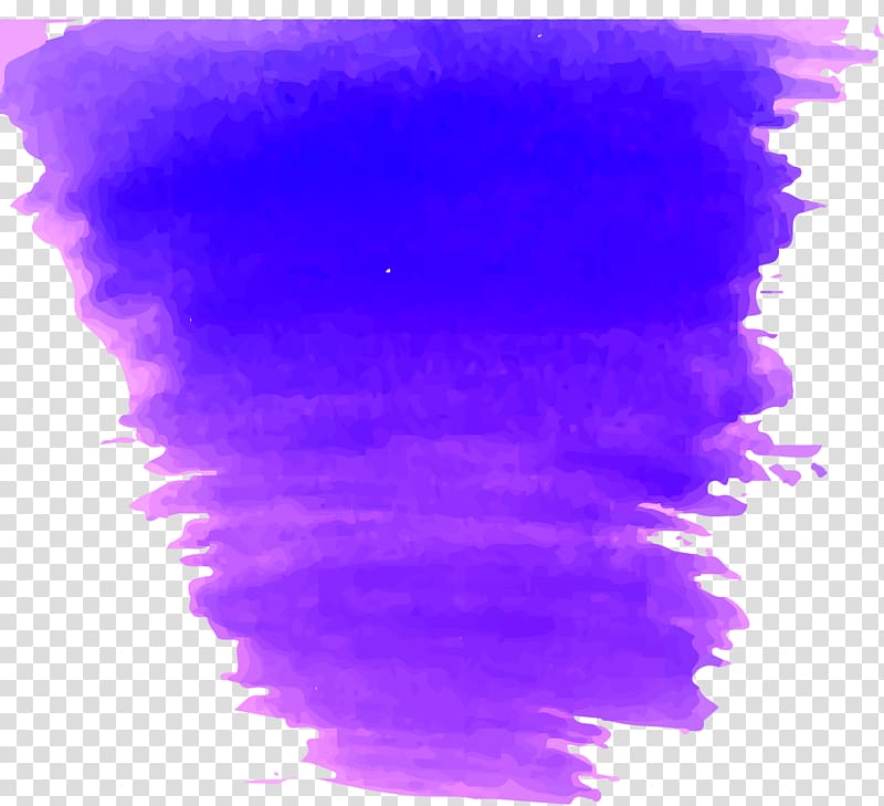 Watercolor painting Purple, Purple graffiti brush transparent background PNG clipart