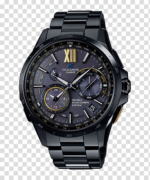 Casio Oceanus G-Shock Watch Casio Edifice, watch transparent background PNG clipart