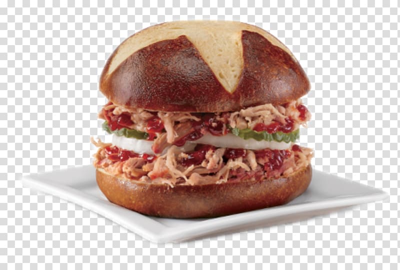 Pulled pork Barbecue Chicken sandwich Char siu KFC, barbecue transparent background PNG clipart