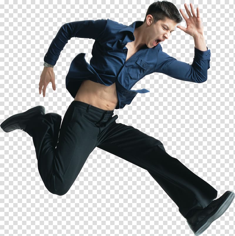 Man , jump transparent background PNG clipart