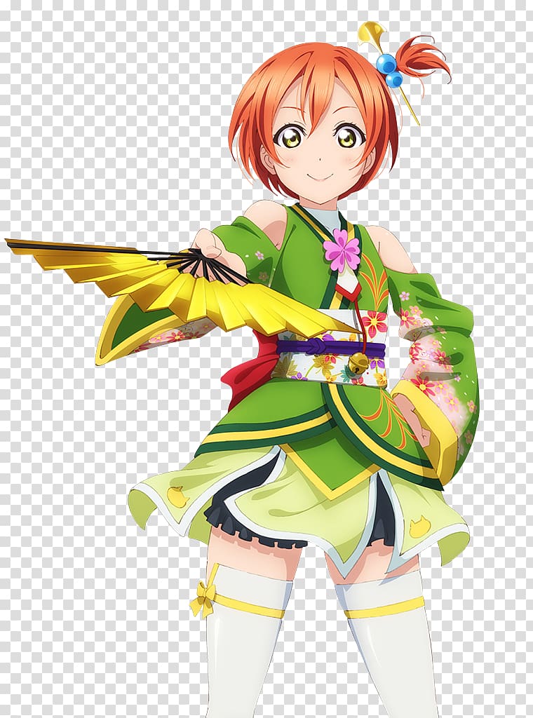 Rin Hoshizora Anime Japanese idol Television show, Anime transparent background PNG clipart