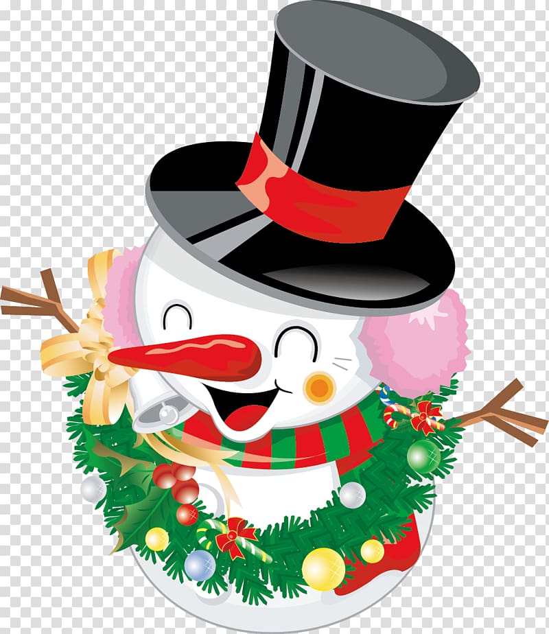 Cookie Clicker Santa Claus Christmas decoration Snowman, Cartoon Christmas material transparent background PNG clipart