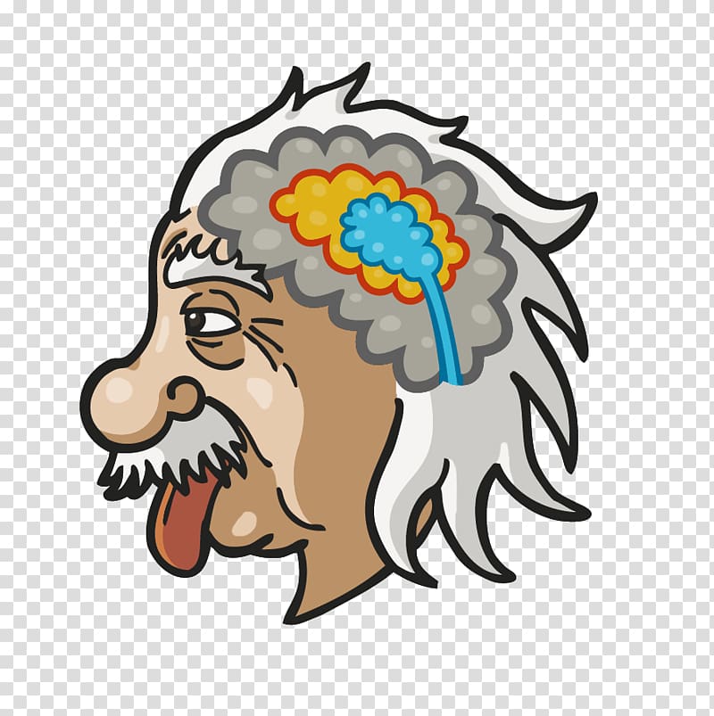 Neuromarketing Advertising, Einstein transparent background PNG clipart