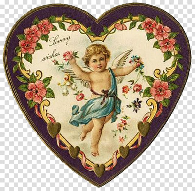 Valentine\'s Day Victorian era Paper Ephemera Gift, valentine\'s day transparent background PNG clipart