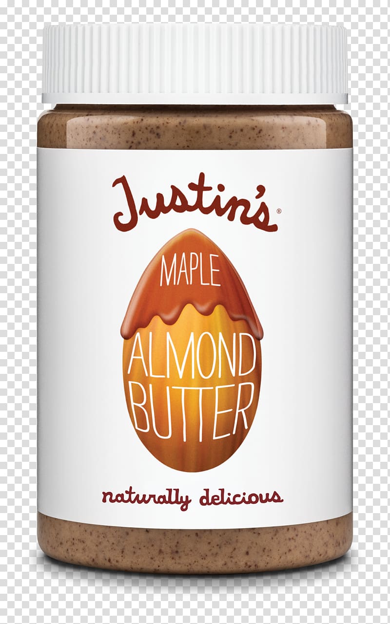 Justin\'s Nut Butters Almond butter Toast, almond transparent background PNG clipart