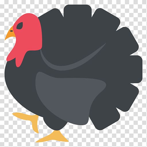 Turkey meat Emojipedia iPhone, turkey bird transparent background PNG clipart