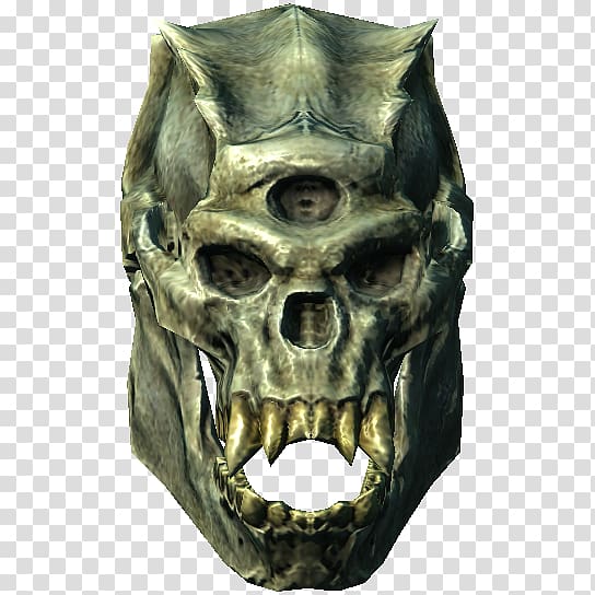 The Elder Scrolls Online The Elder Scrolls V: Skyrim – Dragonborn Ogre Troll Skull, skull transparent background PNG clipart