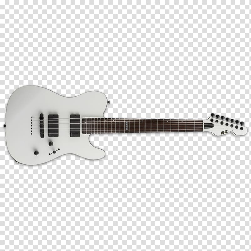 Fender Telecaster Seven-string guitar ESP Guitars Electric guitar, Bass Guitar transparent background PNG clipart