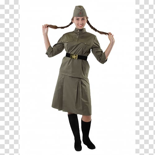Gymnastyorka Costume Side cap Military Skirt, military transparent background PNG clipart