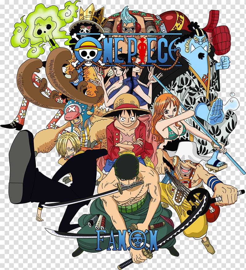 One Piece character art , One Piece: Unlimited Adventure Monkey D. Luffy Roronoa Zoro Tony Tony Chopper Nami, one piece transparent background PNG clipart