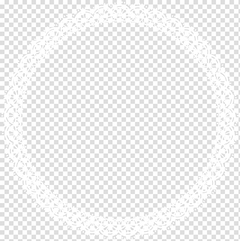 round white frame illustration, Black and white Point Angle Pattern, Round Border Frame White transparent background PNG clipart