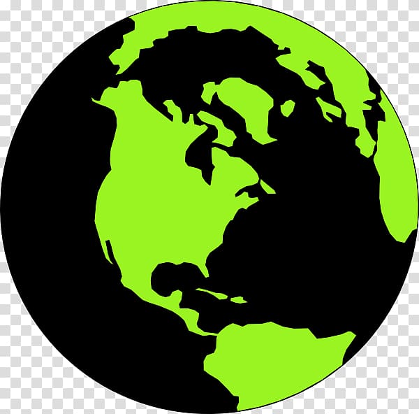 World Globe , green world transparent background PNG clipart