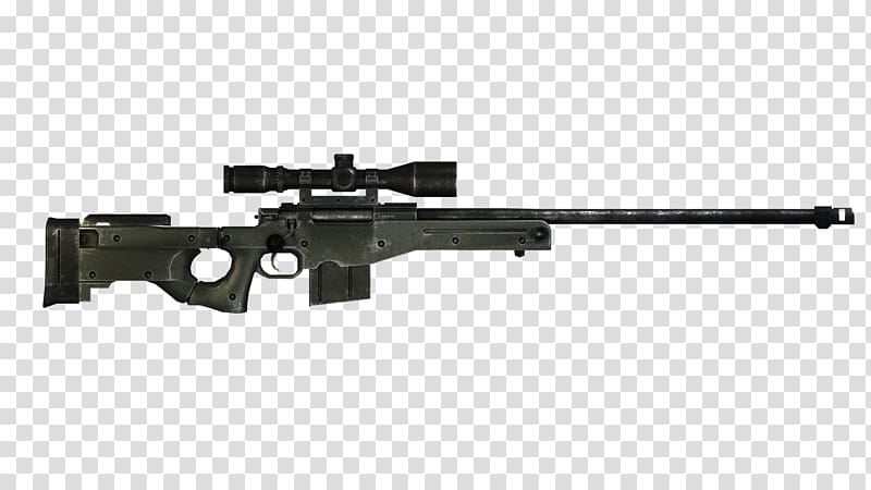 Sniper rifle Silhouette Firearm, sniper transparent background PNG clipart
