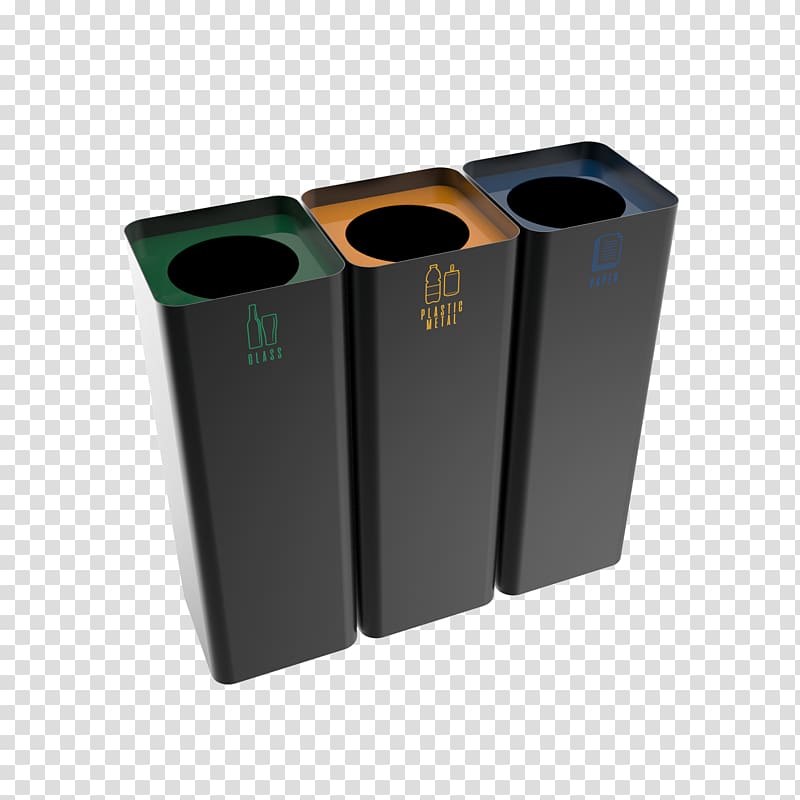 Recycling bin Rubbish Bins & Waste Paper Baskets Metal Waste sorting, recycle bin transparent background PNG clipart