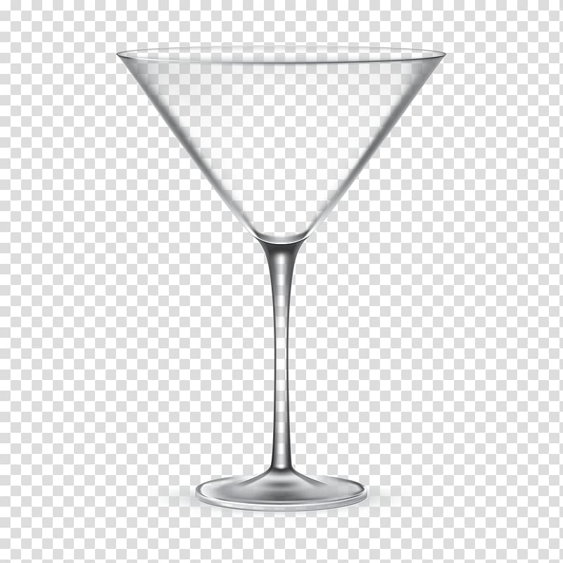 clear cocktail glass, Martini Cocktail Margarita Wine glass Champagne glass, Tall Glass and PSD transparent background PNG clipart