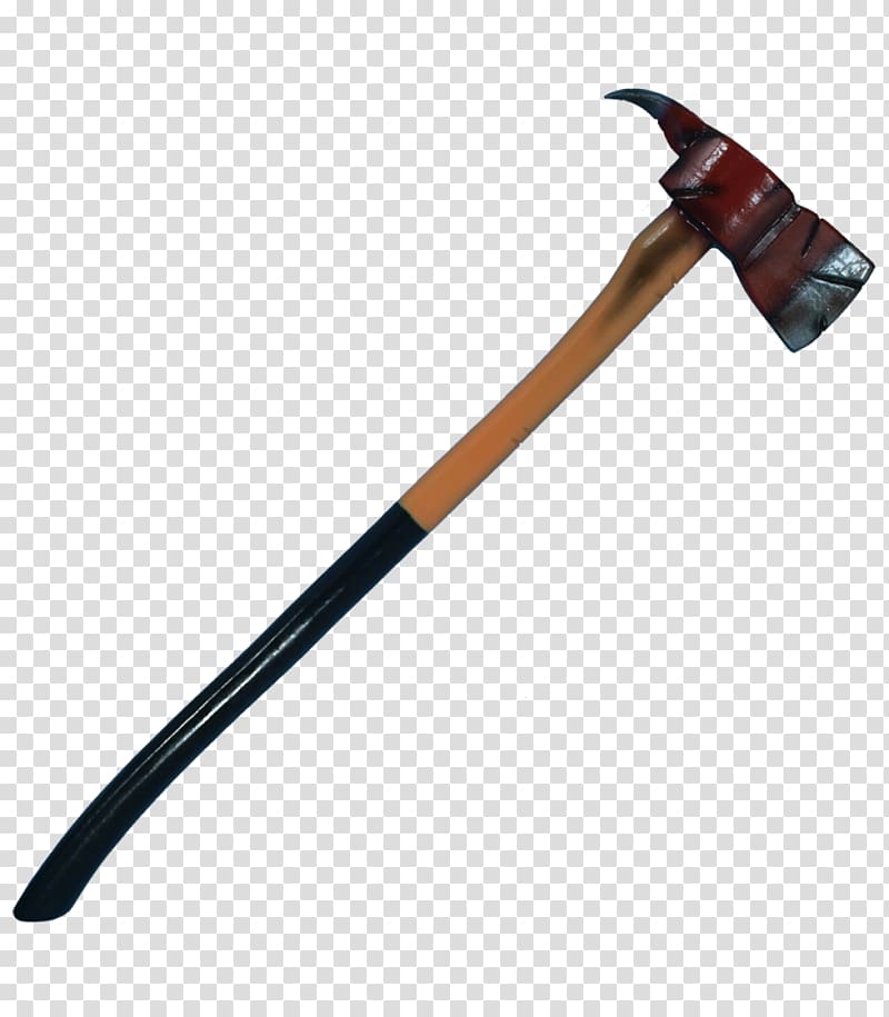 larp axe Live action role-playing game Hand tool War hammer, weapon transparent background PNG clipart