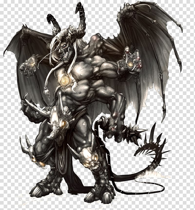 Demonii Goeției în cultura populară occidentală Lucifer Devil, demon transparent background PNG clipart