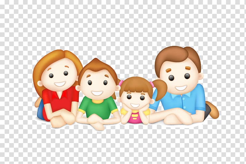four member family , Family , family transparent background PNG clipart