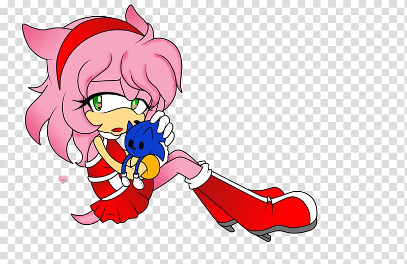 Amy Rose Sonic Chaos Sonic the Hedgehog 2 Cream the Rabbit Sonic CD, Amy Rose transparent background PNG clipart