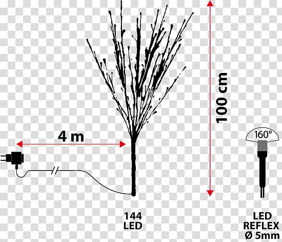 Light-emitting diode Branch White Color, Led Circuit transparent background PNG clipart