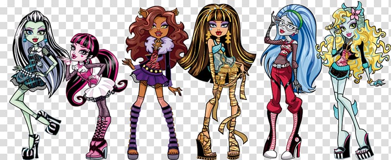 Doll Monster High Ever After High OOAK Mattel, doll transparent background PNG clipart
