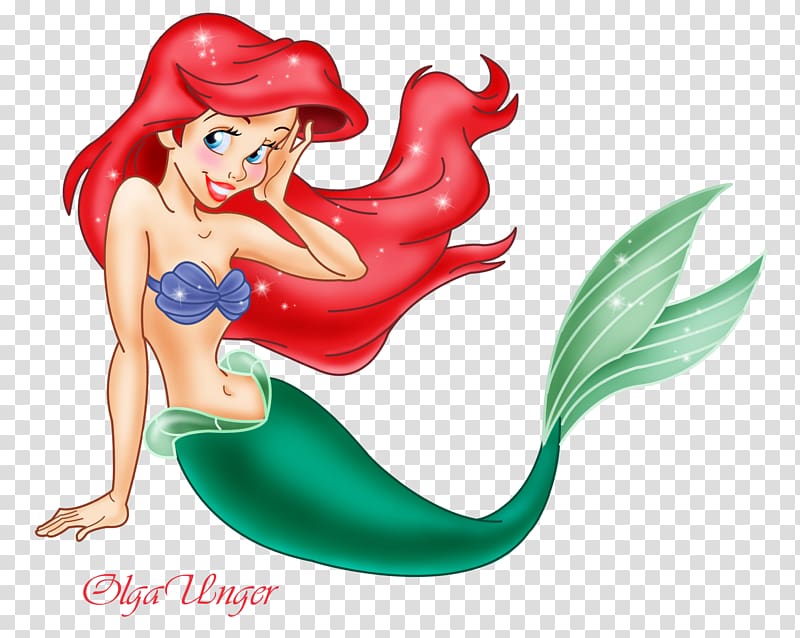 Ariel Mermaid Disney Princess , lobster transparent background PNG clipart