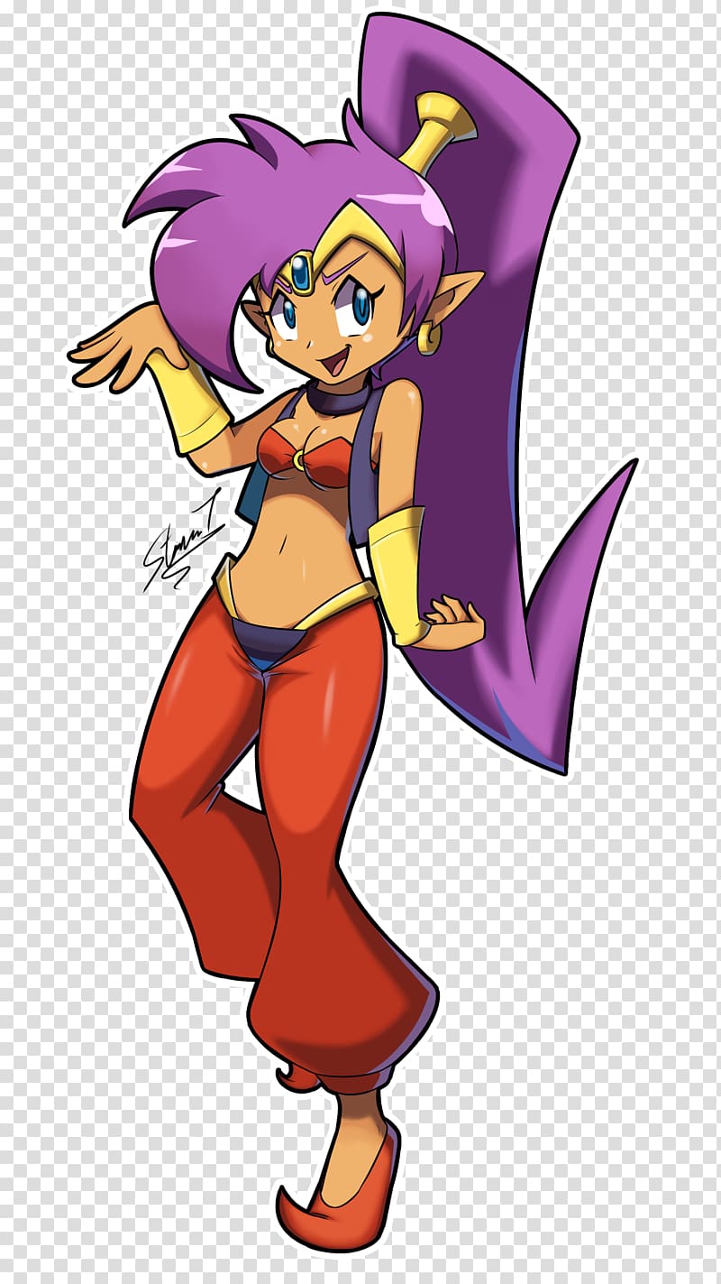 Shantae: Half-Genie Hero Art, genie transparent background PNG clipart