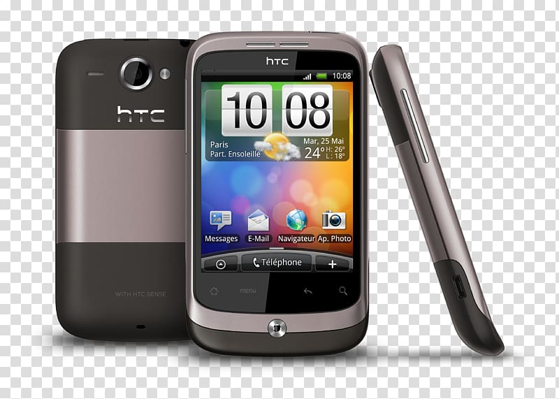 HTC Wildfire S HTC Dream HTC ChaCha HTC Butterfly, smartphone transparent background PNG clipart